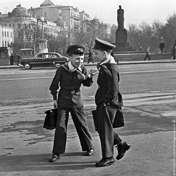 Московские школьники, 1963 | Фото: Михаил Озерский