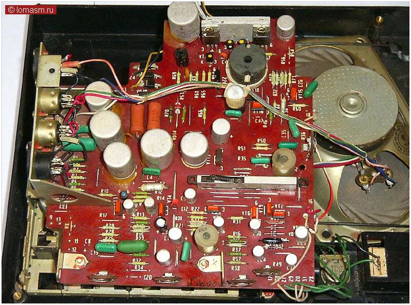 Схема магнитофона электроника м327