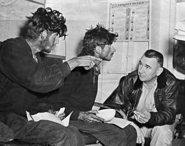 49-дневный дрейф четырех Советских солдат в Тихом океане Узники курильского квадрата