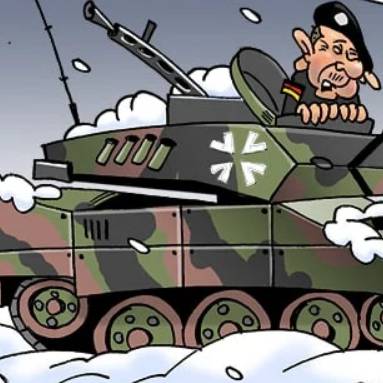 Под  ноты сладкой песни, что НАТО не является стороной конфликта, Украине передают танки Леопард, Абрамс и их аналоги. 