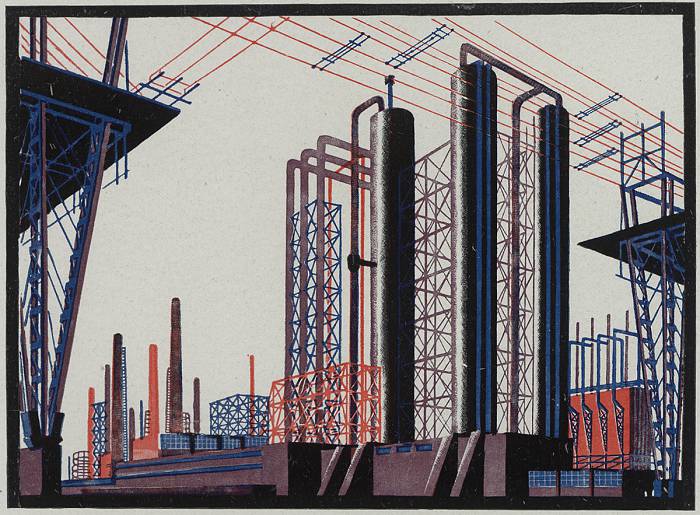 101 архитектурная миниатюра. Якова Чернихова.