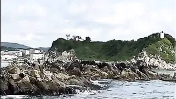 Катерный выход в приморской бухте мимо лежбища сивучей