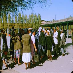 СССР в цветных фотографиях 1956