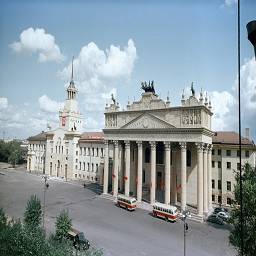 АРХИТЕКТУРА СССР в фотографиях Семена Фридлянда