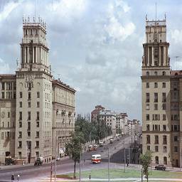 АРХИТЕКТУРА СССР в фотографиях Семена Фридлянда