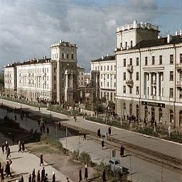 АРХИТЕКТУРА СССР в фотографиях Семена Фридлянда