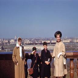 СССР в цветных фотографиях 1961 Херб Гулдон Москва