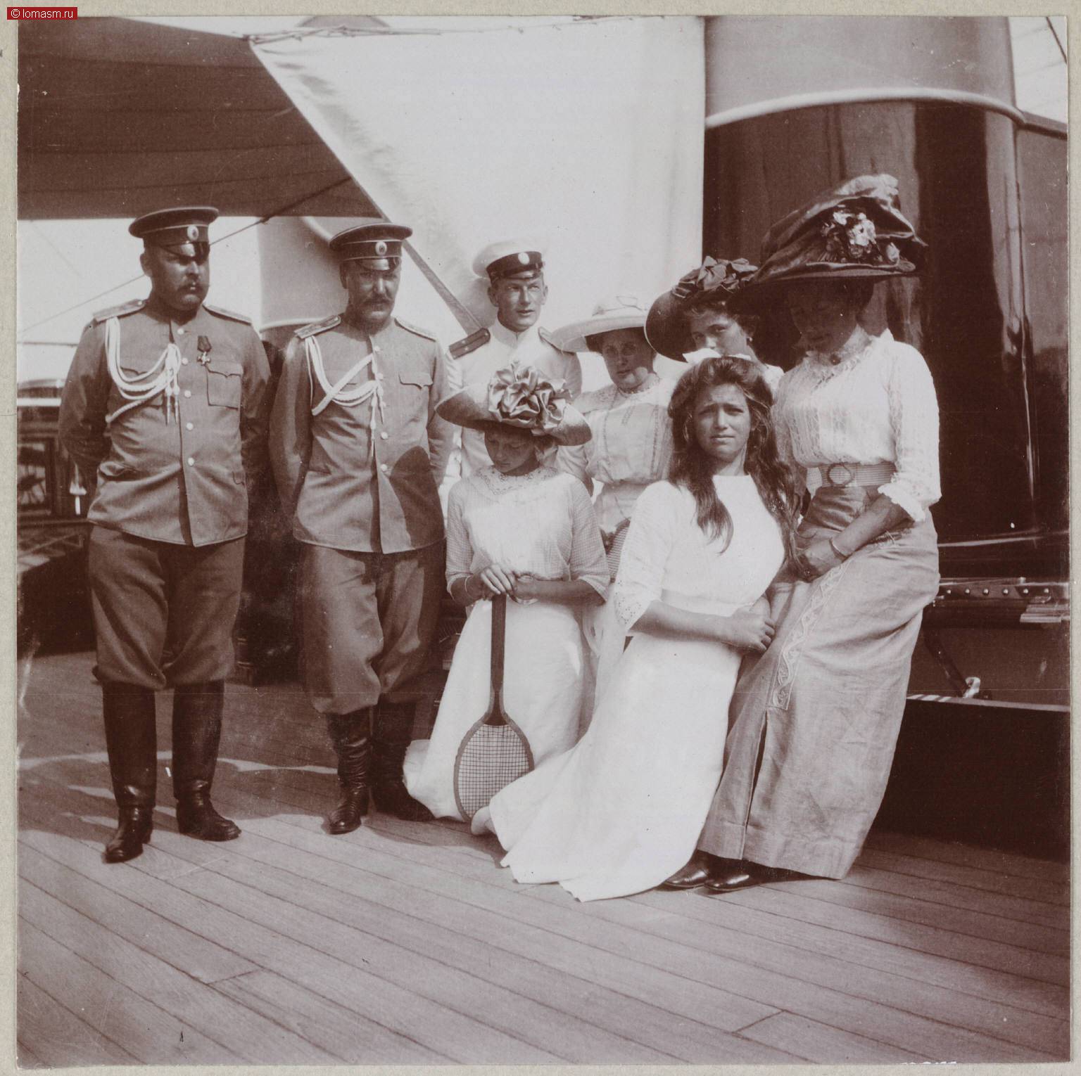 Фотографии семьи Романовых- Семейные фотоальбомы Анны Вырубовой- Альбом 1