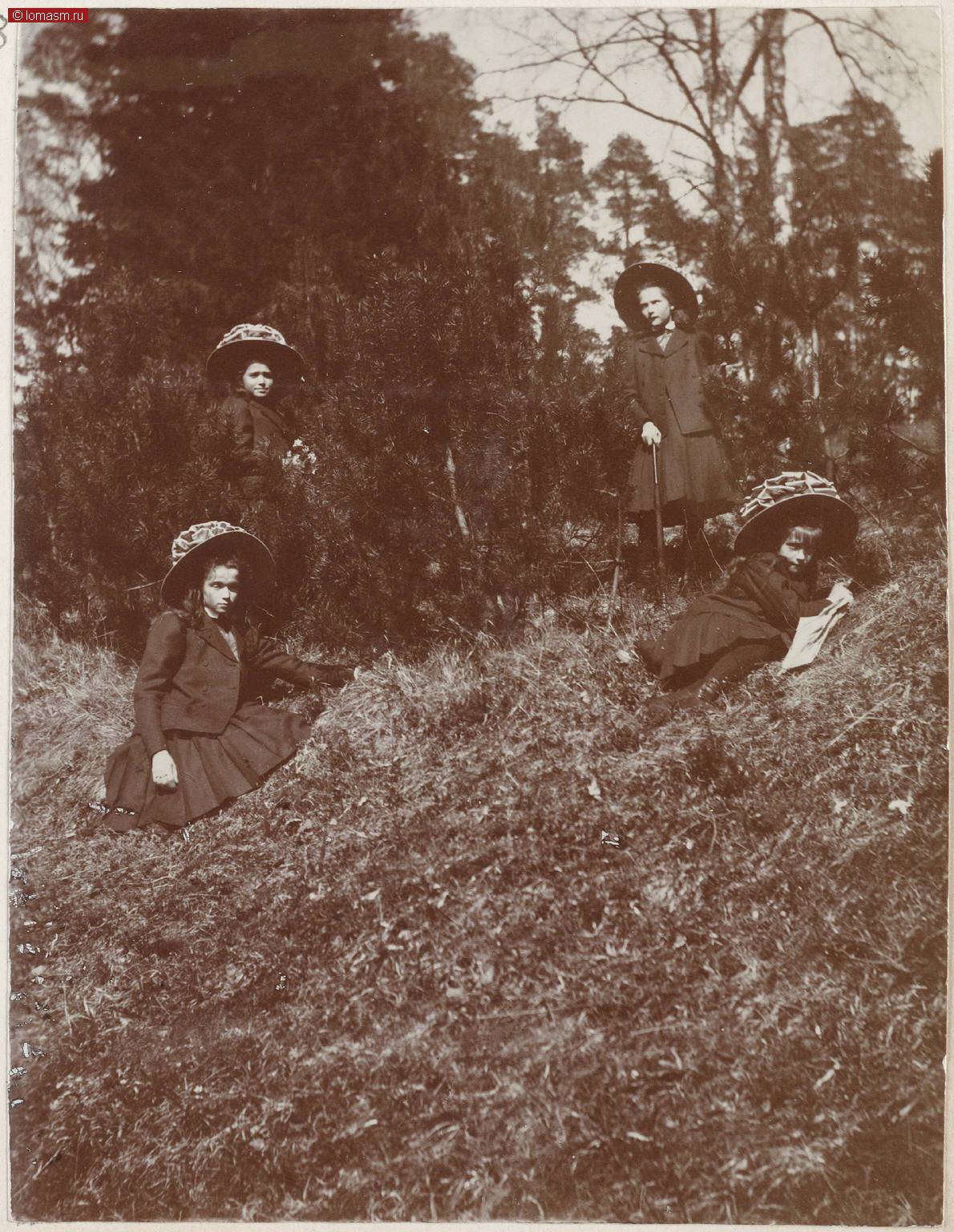 Фотографии семьи Романовых- Семейные фотоальбомы Анны Вырубовой- Альбом 4