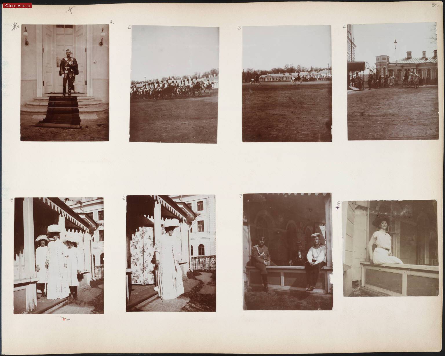 Фотографии семьи Романовых- Семейные фотоальбомы Анны Вырубовой- Альбом 4