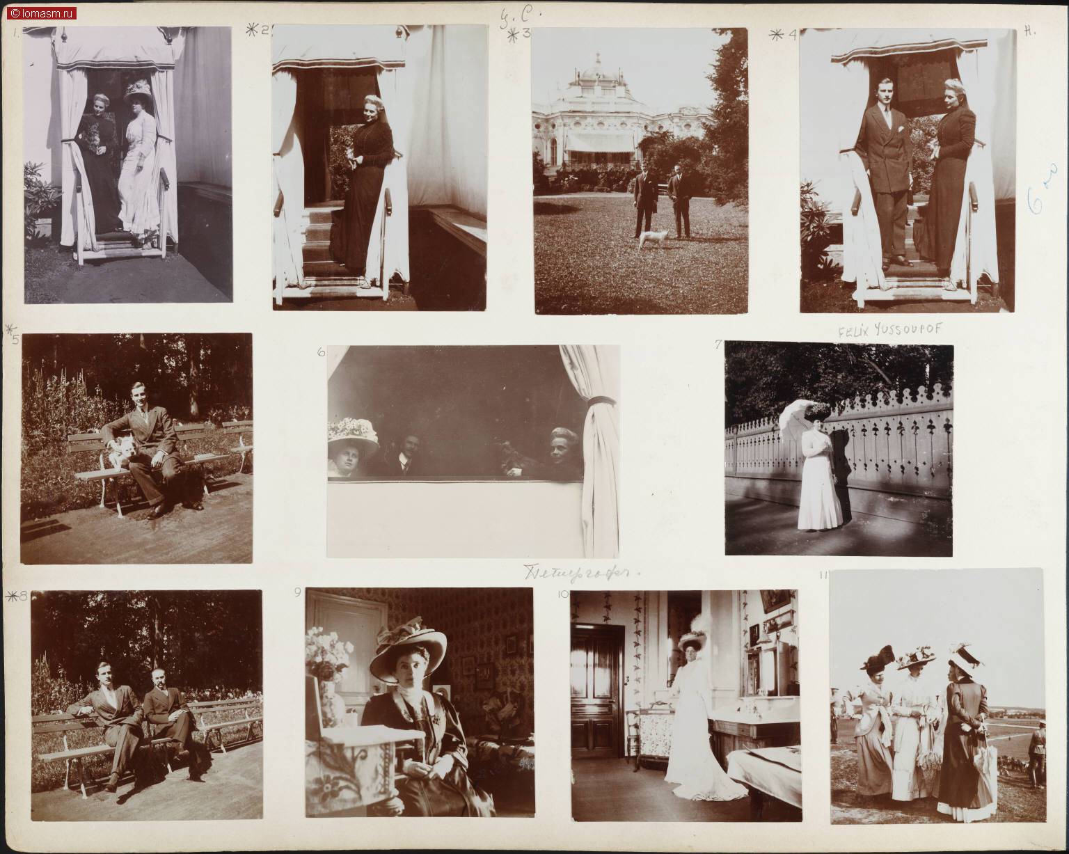 Фотографии семьи Романовых- Семейные фотоальбомы Анны Вырубовой- Альбом 4