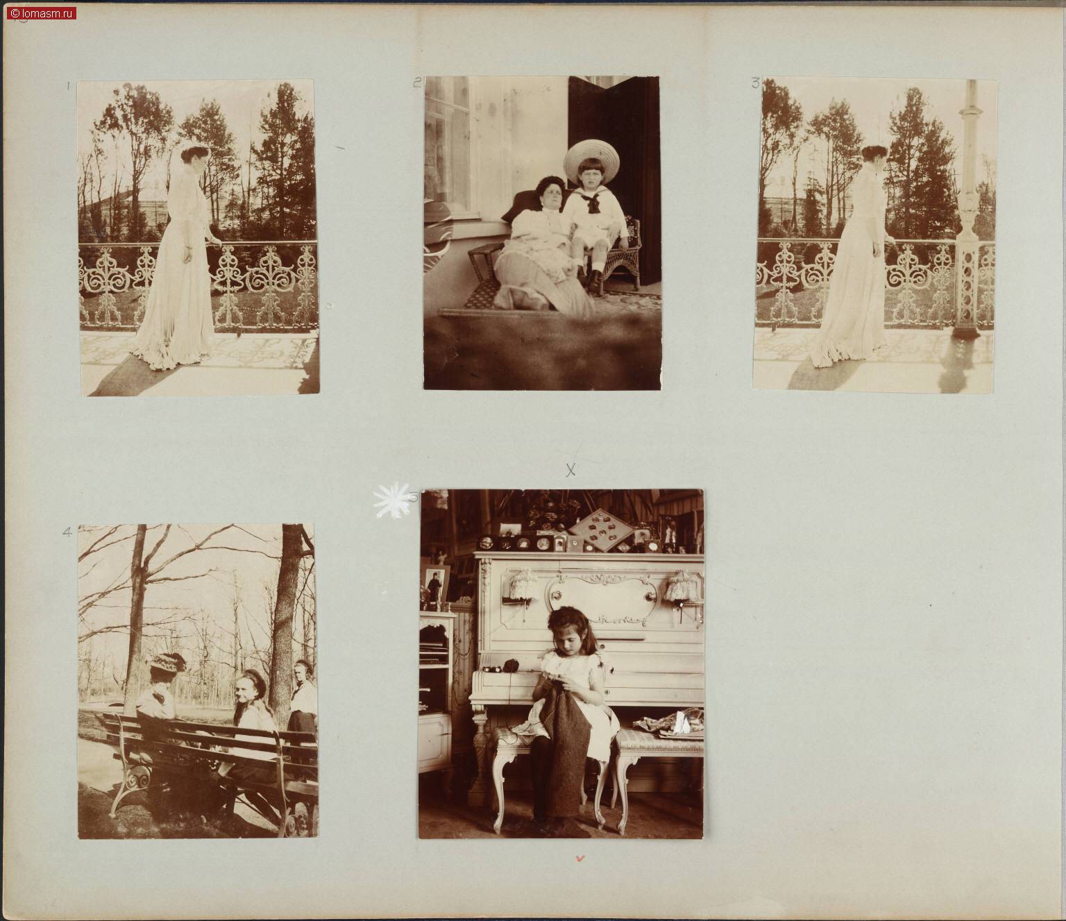 Фотографии семьи Романовых- Семейные фотоальбомы Анны Вырубовой- Альбом 5